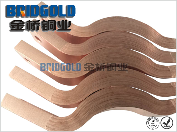 金橋銅業(yè)裸銅銅箔軟連接，銅帶軟連接